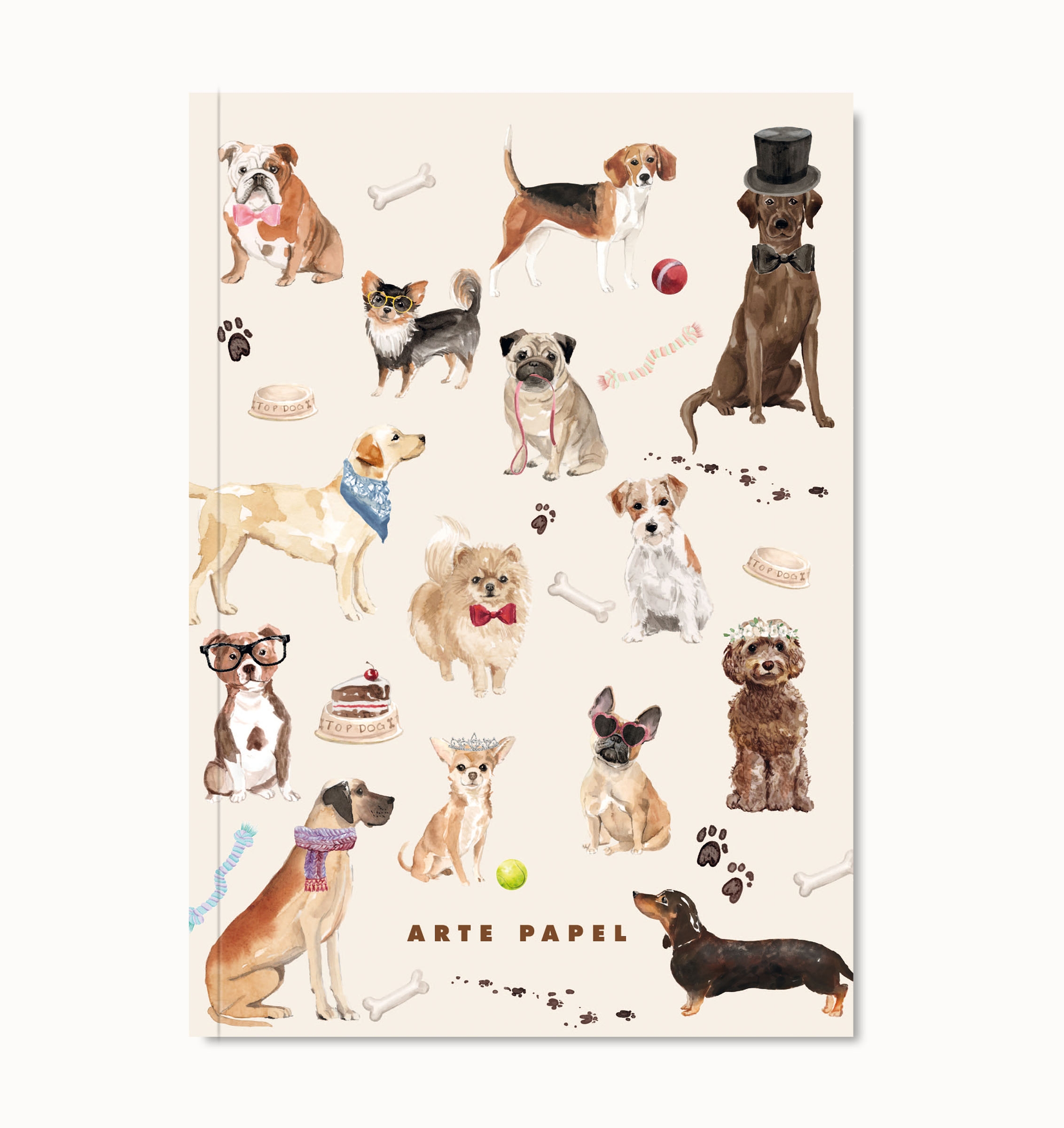 CUADERNO A5 DOGS 23