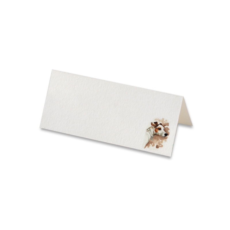 PACK 8 PLACE CARDS TERRIER