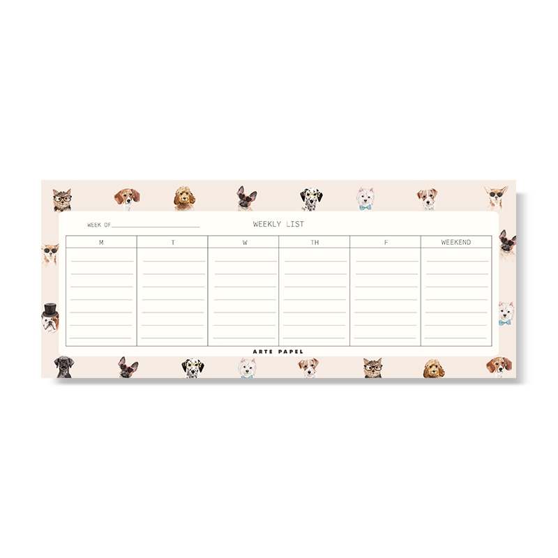 DOGS PLANNER SMALL
